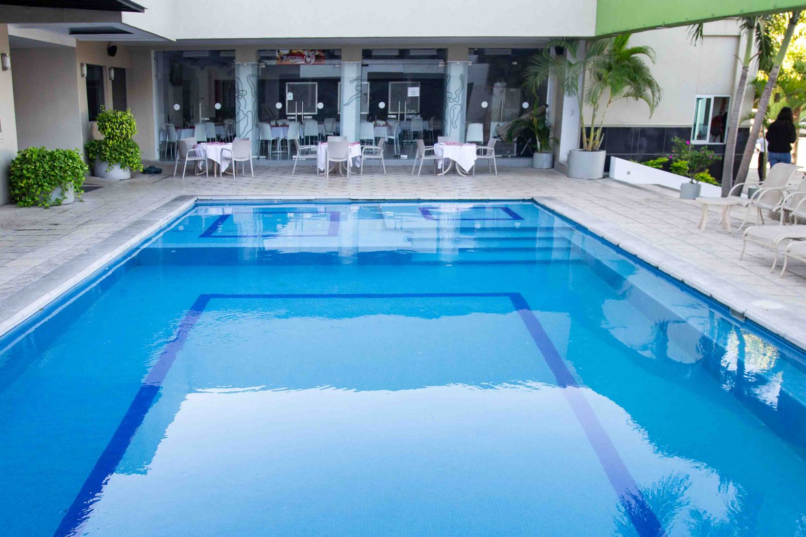 Alberca de Hotel de Casablanca