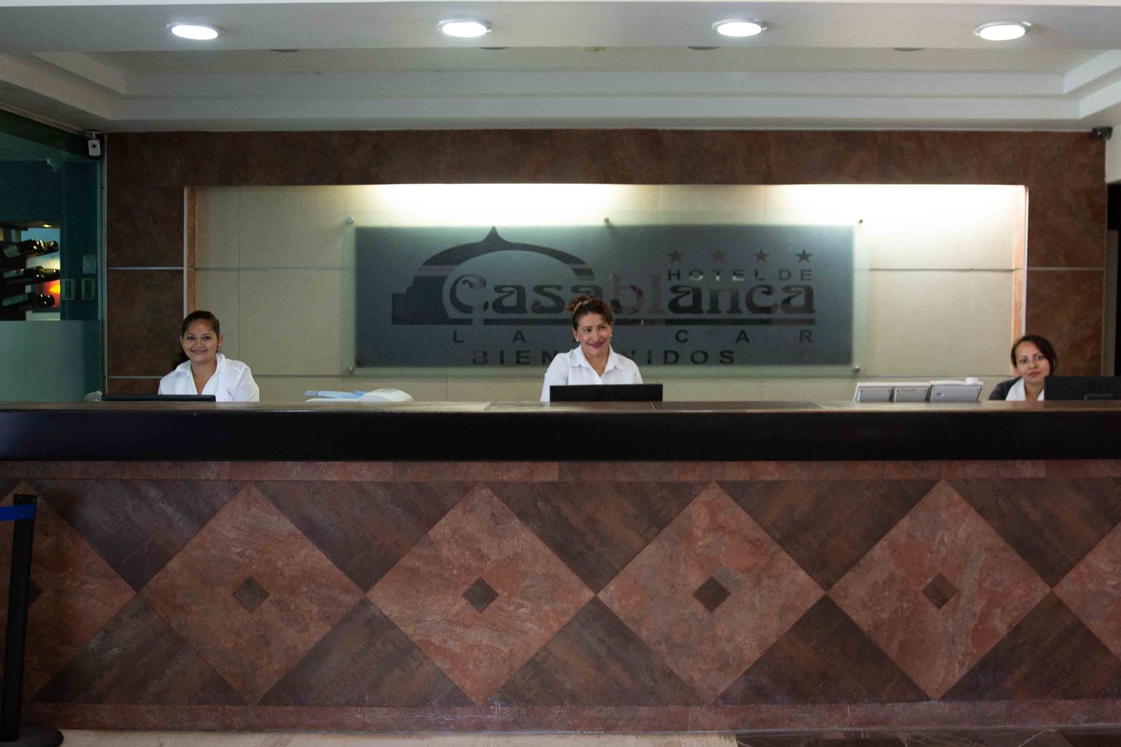 Recepción de Hotel de Casablanca